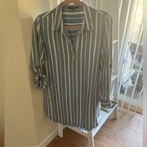 Velvet Heart striped shirt-styled dress! Size S / worn 2x!